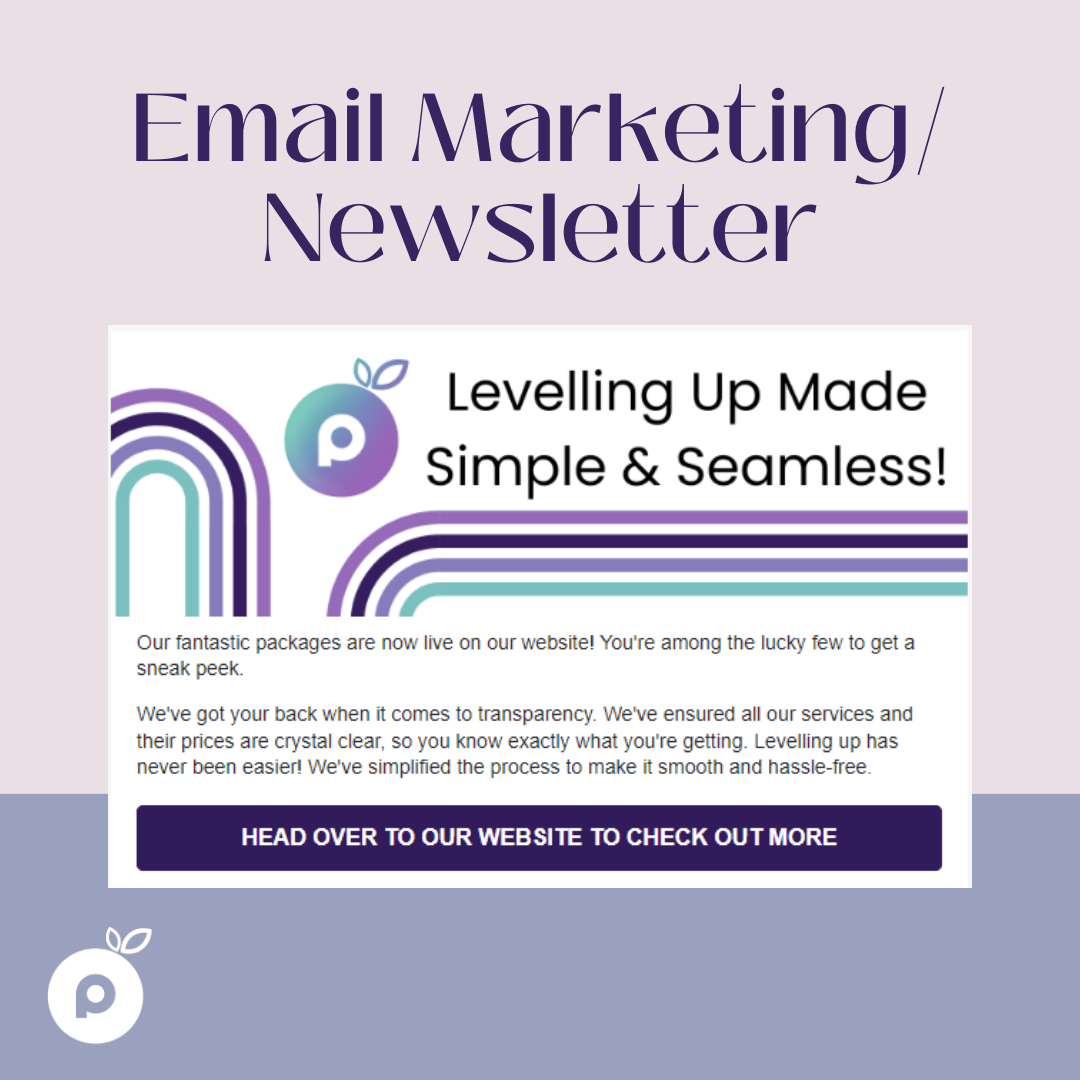 edm marketing or newsletter